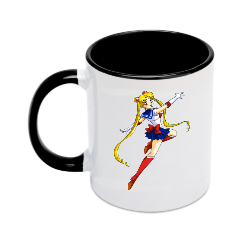 （画像用） 美少女戦士セーラームーン 月野 うさぎ つきの うさぎ Sailor Moon Tsukino Usagi カラーマグカップ
