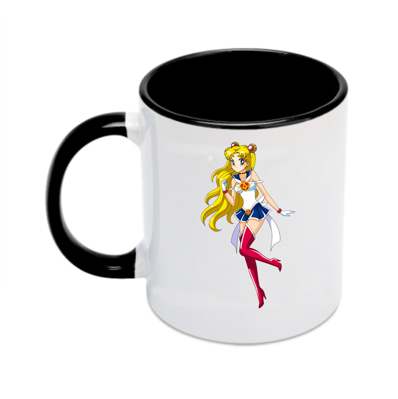 （画像用） 美少女戦士セーラームーン 月野 うさぎ つきの うさぎ Sailor Moon Tsukino Usagi カラーマグカップ