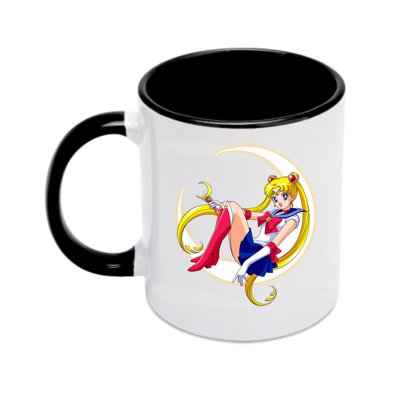 （画像用） 美少女戦士セーラームーン 月野 うさぎ つきの うさぎ Sailor Moon Tsukino Usagi カラーマグカップ