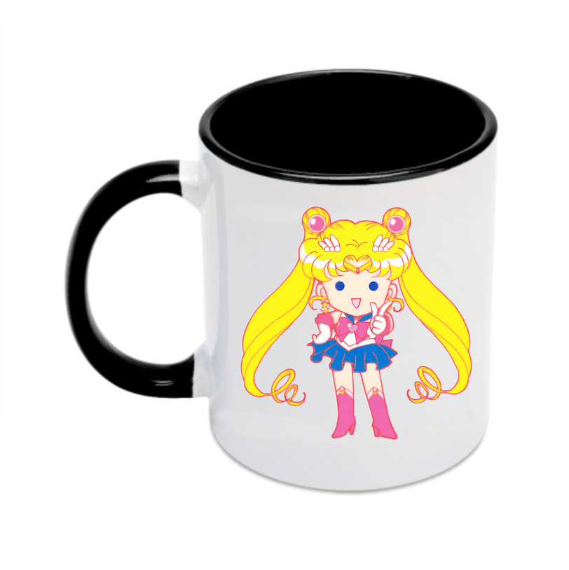 （画像用） 美少女戦士セーラームーン 月野 うさぎ つきの うさぎ Sailor Moon Tsukino Usagi カラーマグカップ
