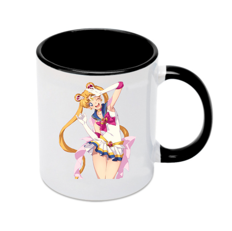 （画像用） 美少女戦士セーラームーン 月野 うさぎ つきの うさぎ Sailor Moon Tsukino Usagi カラーマグカップ