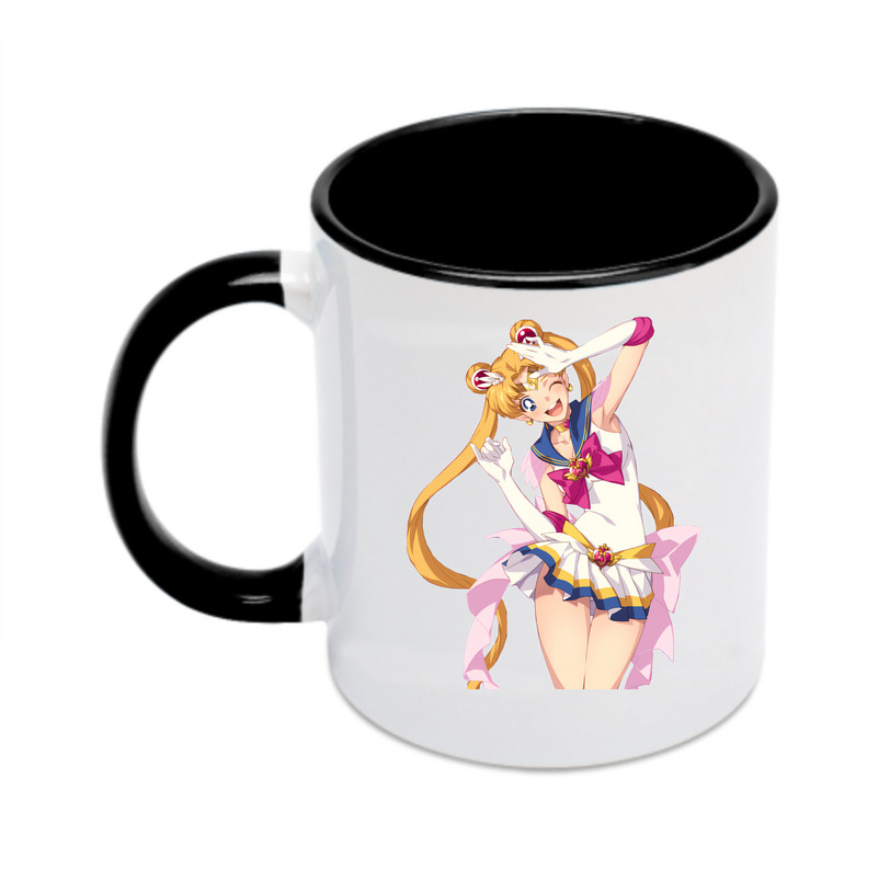 （画像用） 美少女戦士セーラームーン 月野 うさぎ つきの うさぎ Sailor Moon Tsukino Usagi カラーマグカップ