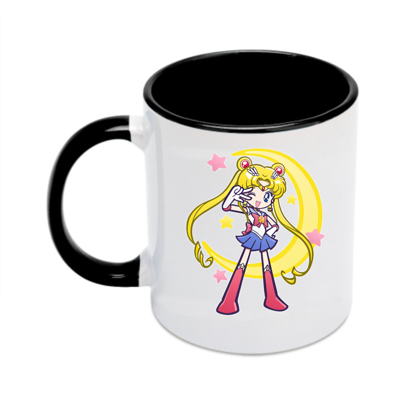（画像用） 美少女戦士セーラームーン 月野 うさぎ つきの うさぎ Sailor Moon Tsukino Usagi カラーマグカップ