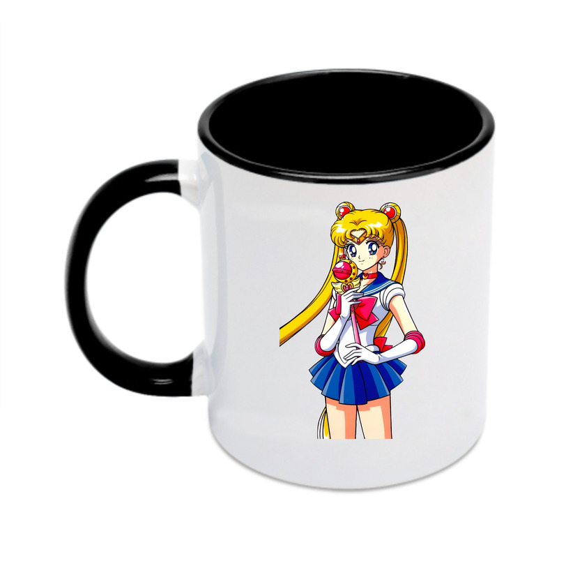 （画像用） 美少女戦士セーラームーン 月野 うさぎ つきの うさぎ Sailor Moon Tsukino Usagi カラーマグカップ