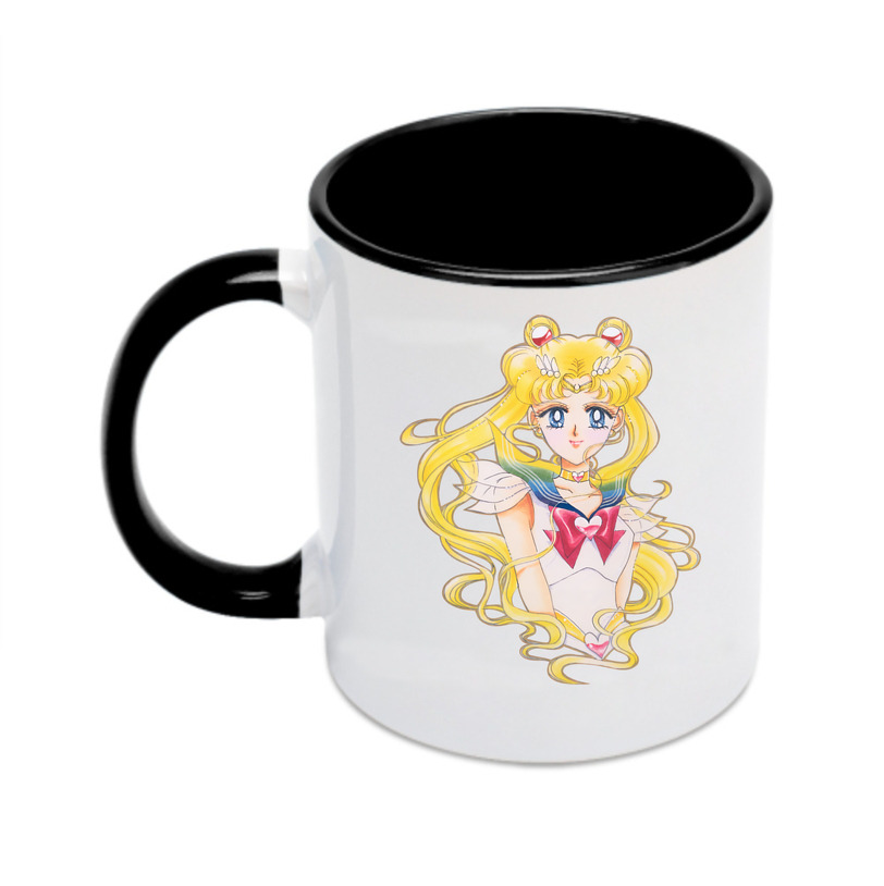 （画像用） 美少女戦士セーラームーン 月野 うさぎ つきの うさぎ Sailor Moon Tsukino Usagi カラーマグカップ