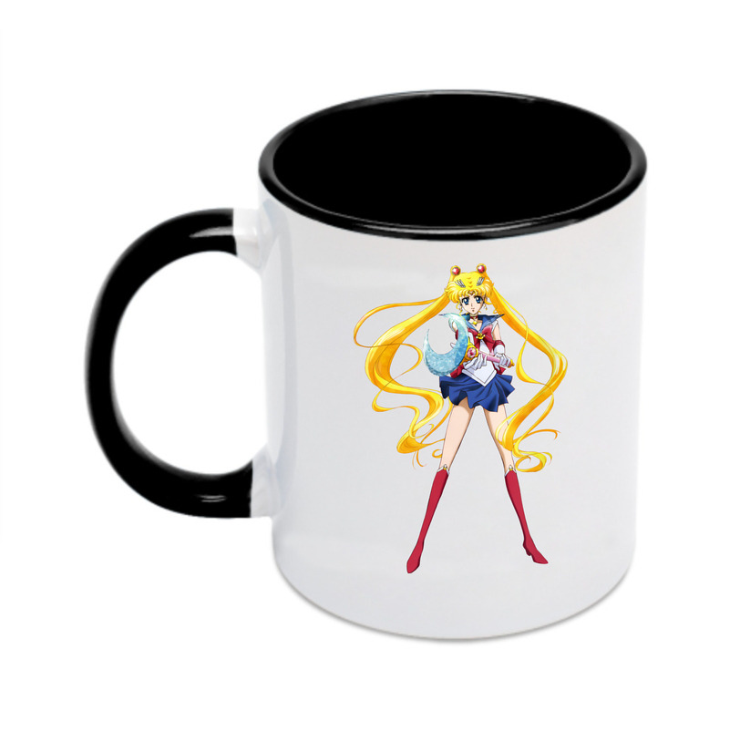 （画像用） 美少女戦士セーラームーン 月野 うさぎ つきの うさぎ Sailor Moon Tsukino Usagi カラーマグカップ