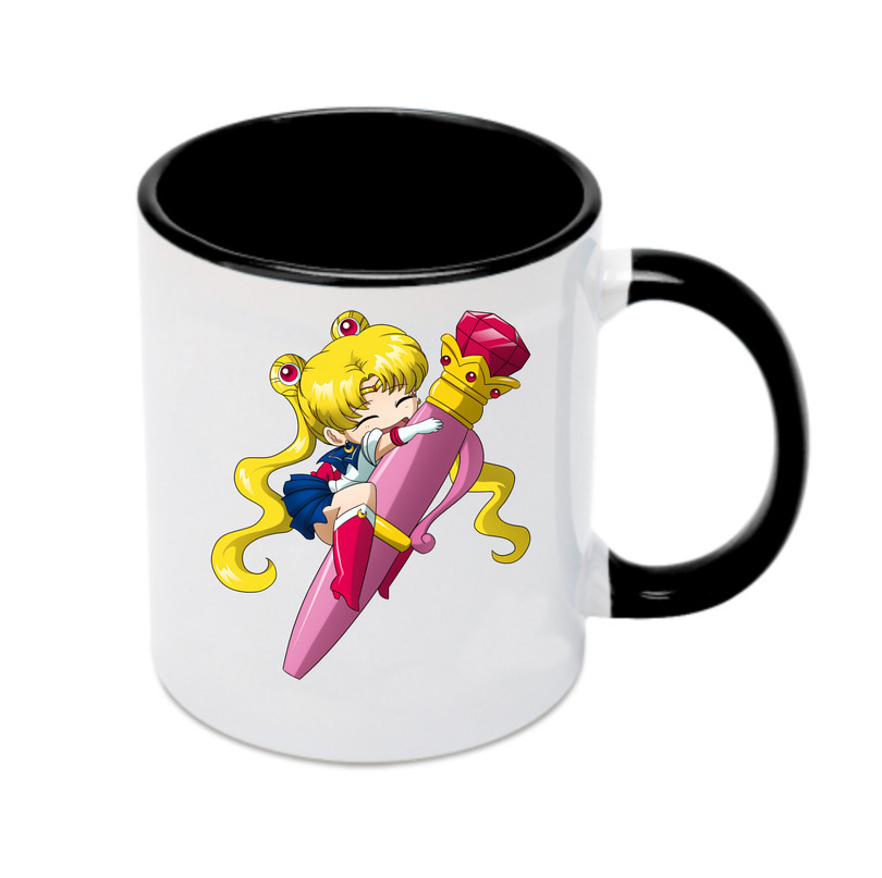 （画像用） 美少女戦士セーラームーン 月野 うさぎ つきの うさぎ Sailor Moon Tsukino Usagi カラーマグカップ