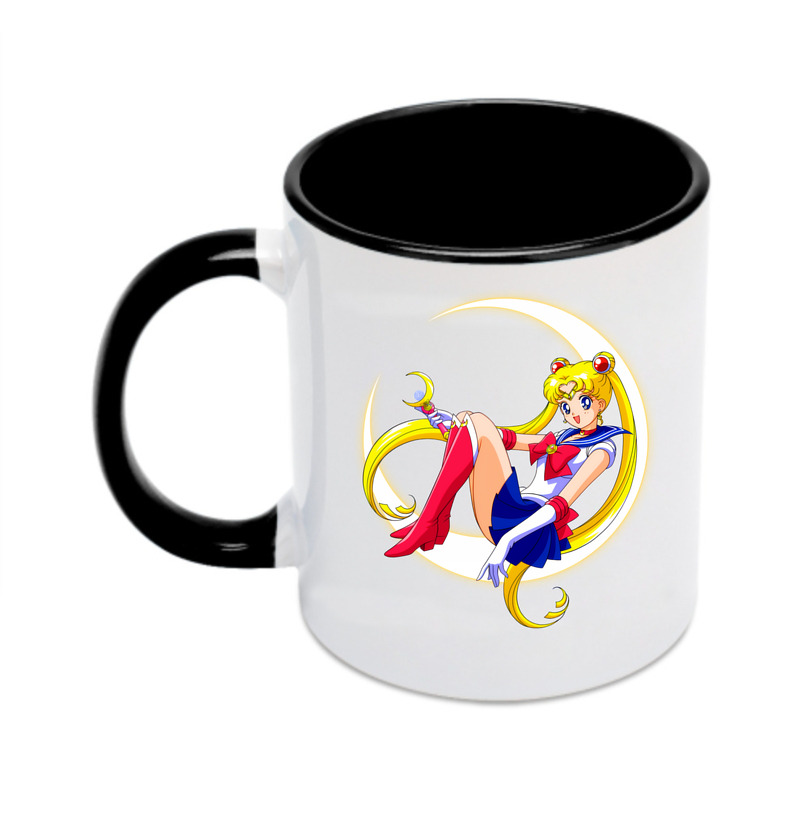 （画像用） 美少女戦士セーラームーン 月野 うさぎ つきの うさぎ Sailor Moon Tsukino Usagi カラーマグカップ