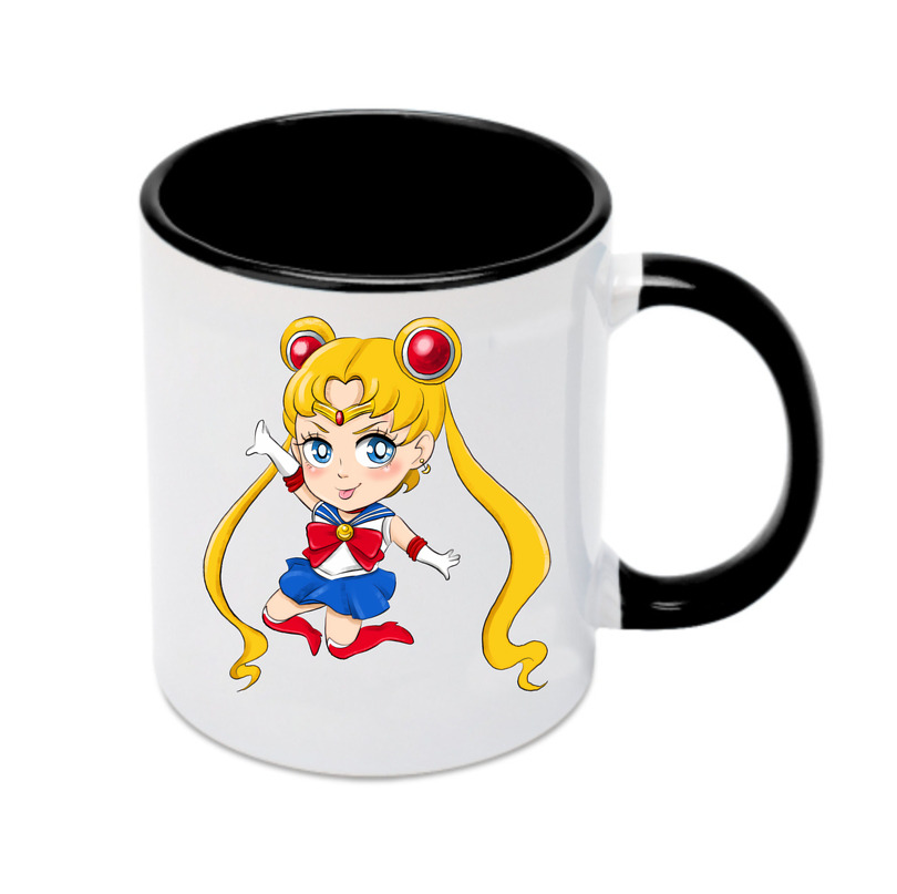 （画像用） 美少女戦士セーラームーン 月野 うさぎ つきの うさぎ Sailor Moon Tsukino Usagi カラーマグカップ