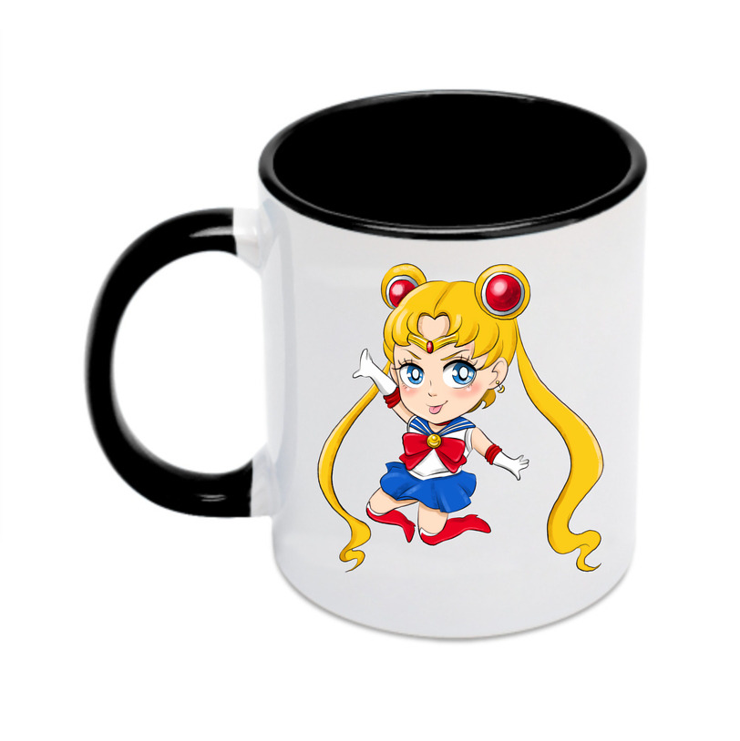 （画像用） 美少女戦士セーラームーン 月野 うさぎ つきの うさぎ Sailor Moon Tsukino Usagi カラーマグカップ