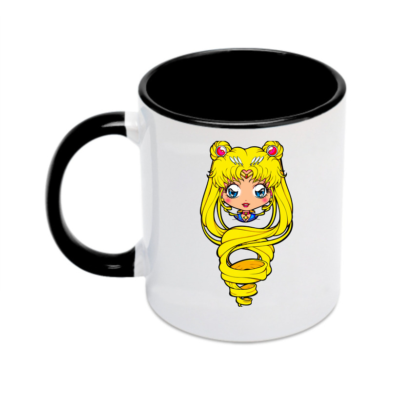 （画像用） 美少女戦士セーラームーン 月野 うさぎ つきの うさぎ Sailor Moon Tsukino Usagi カラーマグカップ