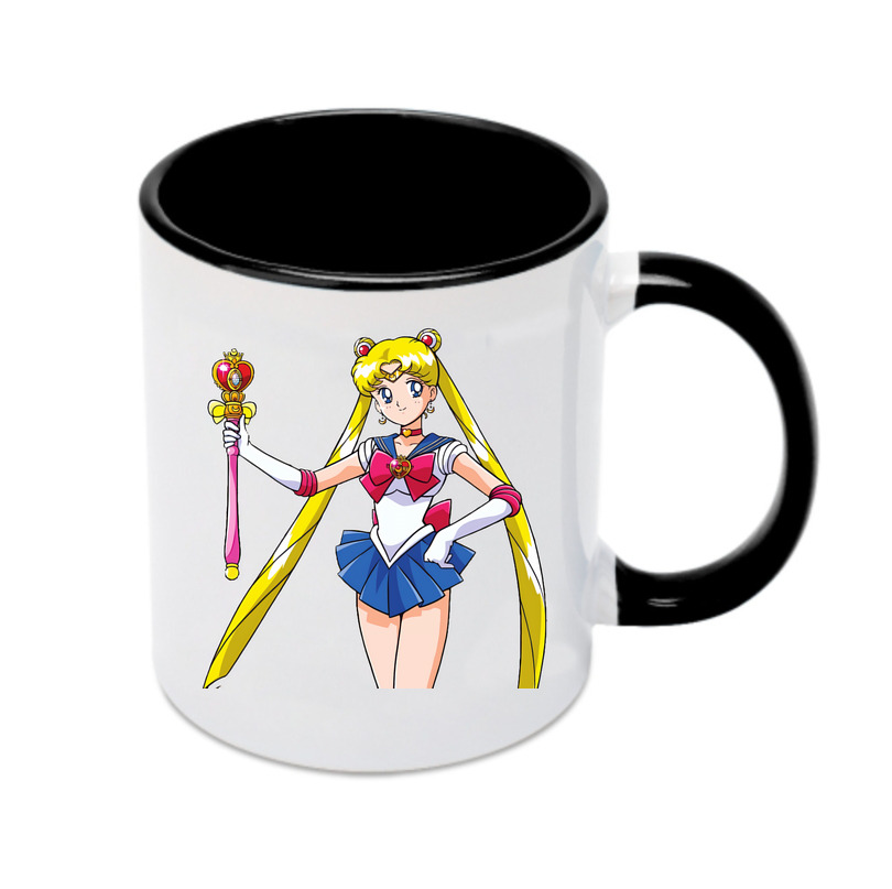 （画像用） 美少女戦士セーラームーン 月野 うさぎ つきの うさぎ Sailor Moon Tsukino Usagi カラーマグカップ