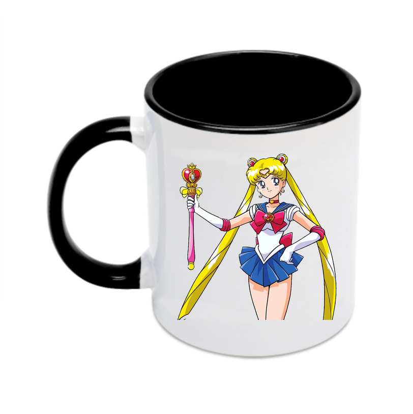 （画像用） 美少女戦士セーラームーン 月野 うさぎ つきの うさぎ Sailor Moon Tsukino Usagi カラーマグカップ