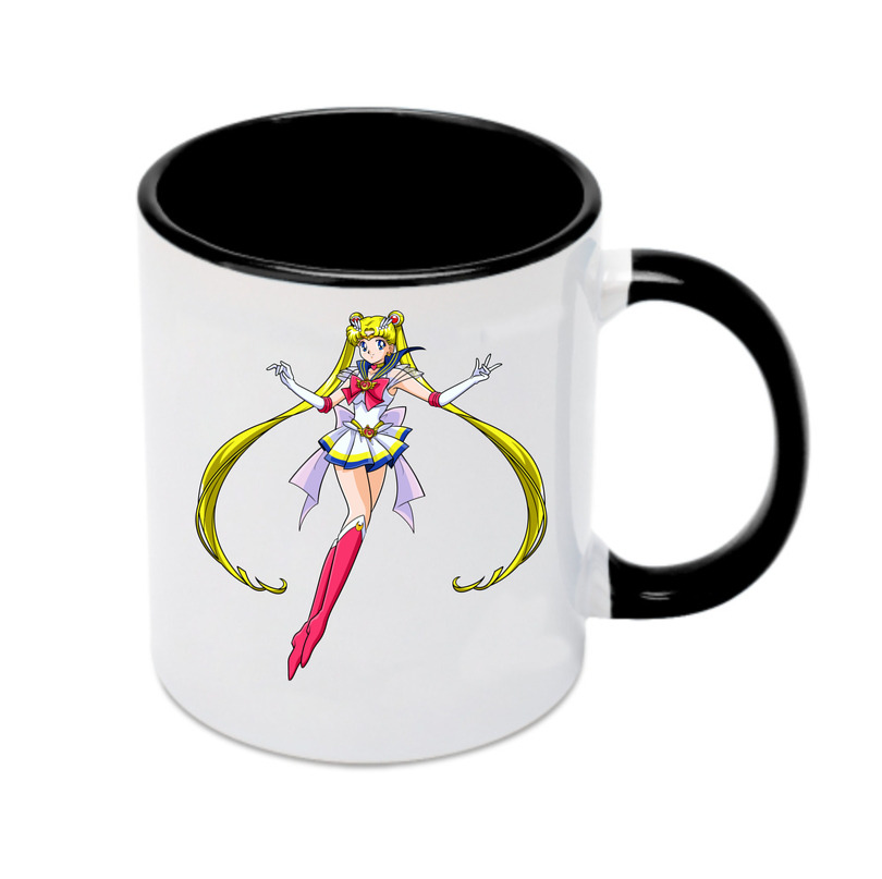 （画像用） 美少女戦士セーラームーン 月野 うさぎ つきの うさぎ Sailor Moon Tsukino Usagi カラーマグカップ