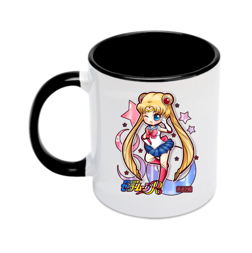 （画像用） 美少女戦士セーラームーン 月野 うさぎ つきの うさぎ Sailor Moon Tsukino Usagi カラーマグカップ