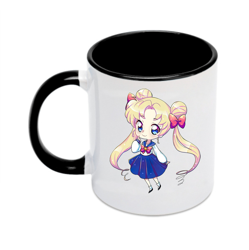 （画像用） 美少女戦士セーラームーン 月野 うさぎ つきの うさぎ Sailor Moon Tsukino Usagi カラーマグカップ