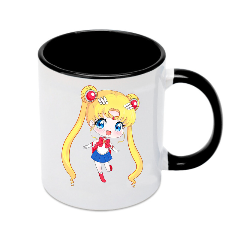 （画像用） 美少女戦士セーラームーン 月野 うさぎ つきの うさぎ Sailor Moon Tsukino Usagi カラーマグカップ