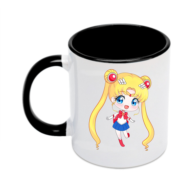 （画像用） 美少女戦士セーラームーン 月野 うさぎ つきの うさぎ Sailor Moon Tsukino Usagi カラーマグカップ