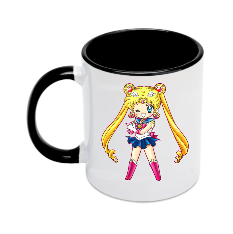 （画像用） 美少女戦士セーラームーン 月野 うさぎ つきの うさぎ Sailor Moon Tsukino Usagi カラーマグカップ