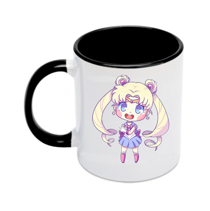 （画像用） 美少女戦士セーラームーン 月野 うさぎ つきの うさぎ Sailor Moon Tsukino Usagi カラーマグカップ