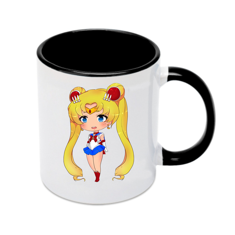 （画像用） 美少女戦士セーラームーン 月野 うさぎ つきの うさぎ Sailor Moon Tsukino Usagi カラーマグカップ