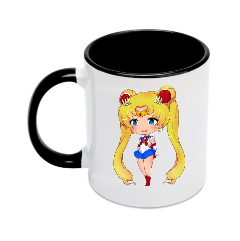 （画像用） 美少女戦士セーラームーン 月野 うさぎ つきの うさぎ Sailor Moon Tsukino Usagi カラーマグカップ