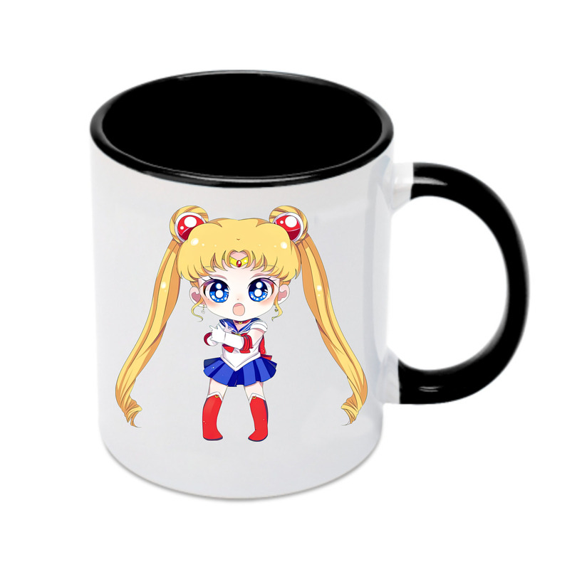 （画像用） 美少女戦士セーラームーン 月野 うさぎ つきの うさぎ Sailor Moon Tsukino Usagi カラーマグカップ