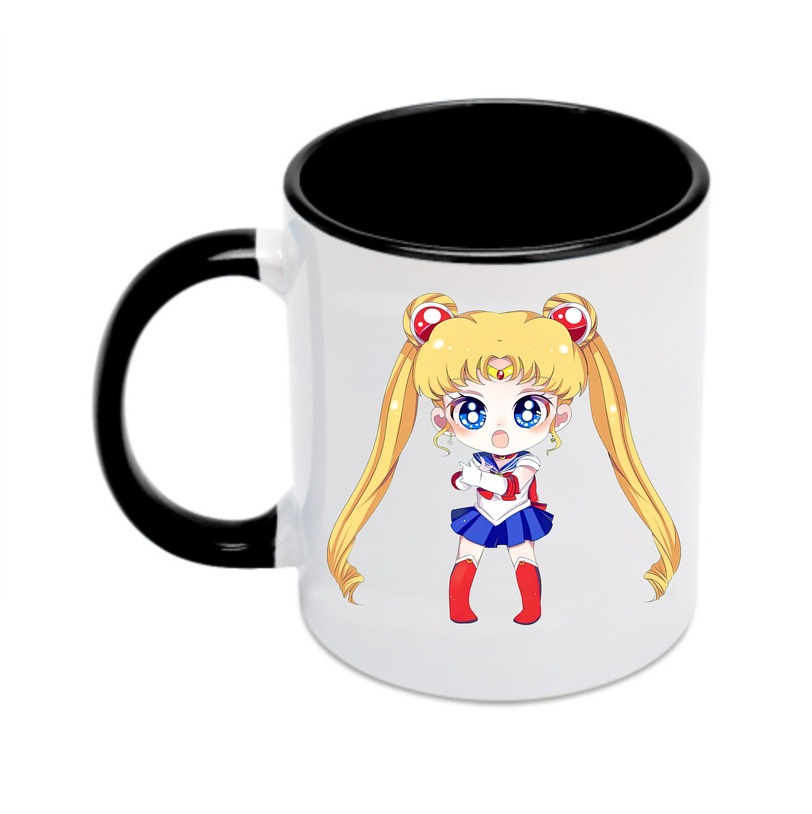 （画像用） 美少女戦士セーラームーン 月野 うさぎ つきの うさぎ Sailor Moon Tsukino Usagi カラーマグカップ