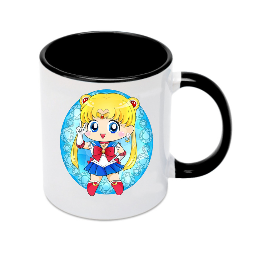 （画像用） 美少女戦士セーラームーン 月野 うさぎ つきの うさぎ Sailor Moon Tsukino Usagi カラーマグカップ