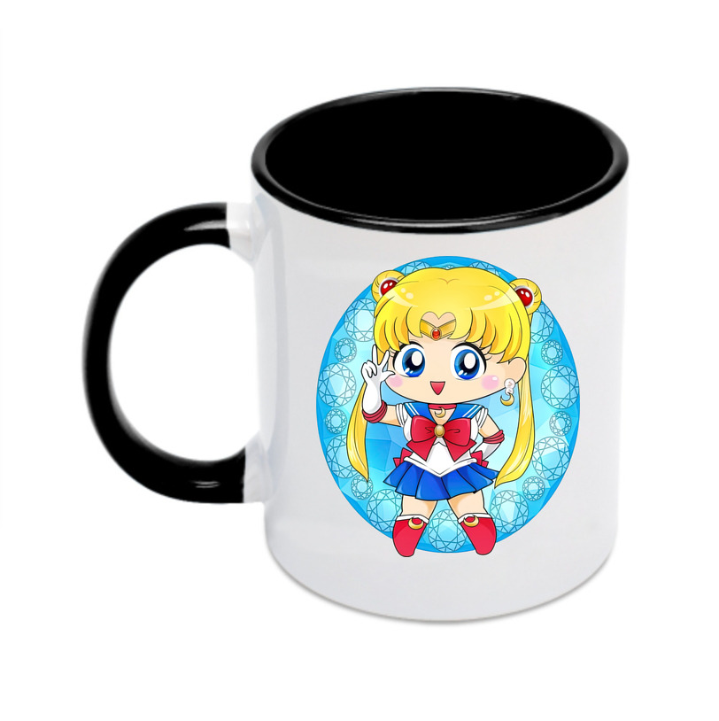 （画像用） 美少女戦士セーラームーン 月野 うさぎ つきの うさぎ Sailor Moon Tsukino Usagi カラーマグカップ