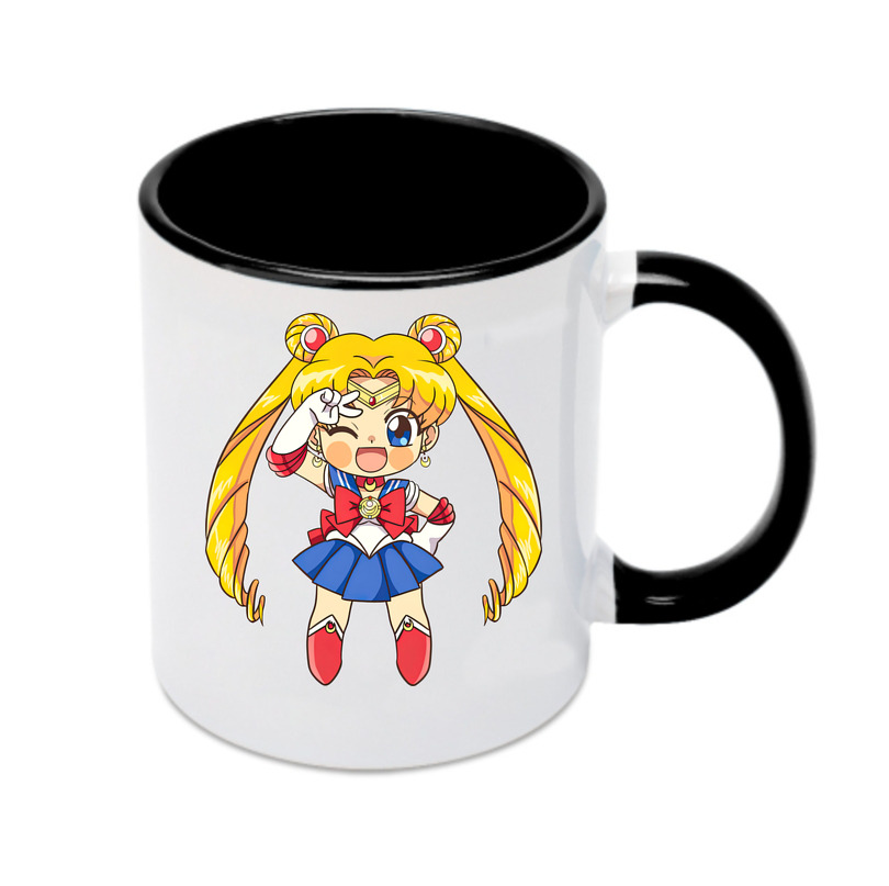 （画像用） 美少女戦士セーラームーン 月野 うさぎ つきの うさぎ Sailor Moon Tsukino Usagi カラーマグカップ