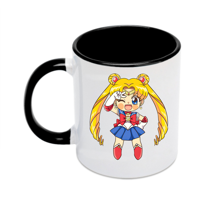（画像用） 美少女戦士セーラームーン 月野 うさぎ つきの うさぎ Sailor Moon Tsukino Usagi カラーマグカップ