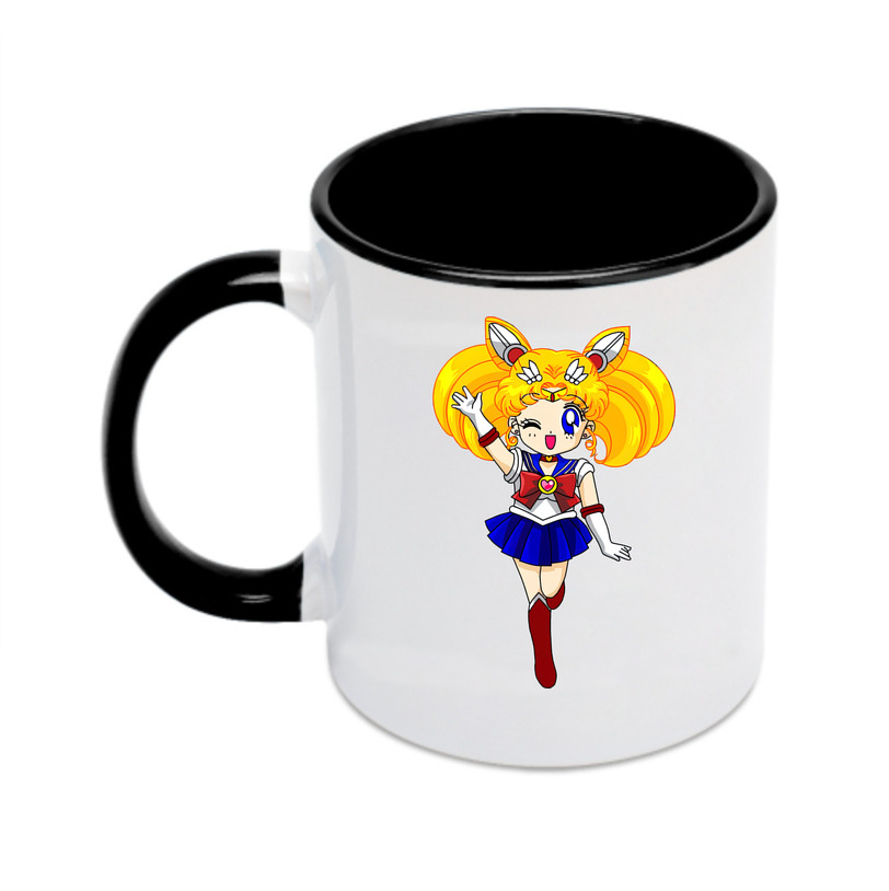 （画像用） 美少女戦士セーラームーン 月野 うさぎ つきの うさぎ Sailor Moon Tsukino Usagi カラーマグカップ