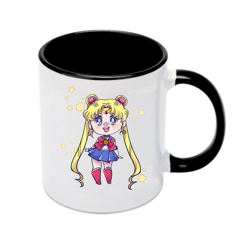 （画像用） 美少女戦士セーラームーン 月野 うさぎ つきの うさぎ Sailor Moon Tsukino Usagi カラーマグカップ