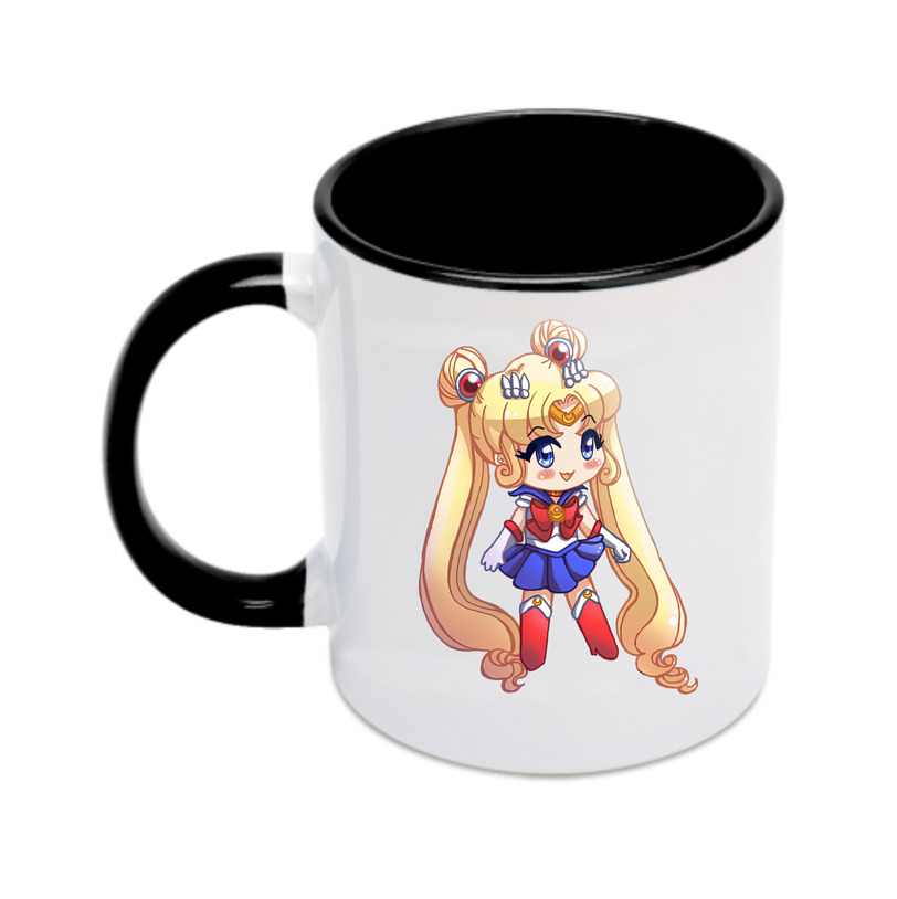 （画像用） 美少女戦士セーラームーン 月野 うさぎ つきの うさぎ Sailor Moon Tsukino Usagi カラーマグカップ