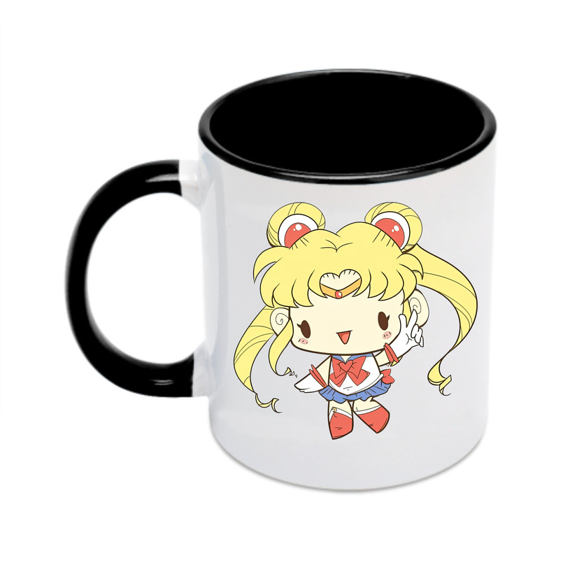 （画像用） 美少女戦士セーラームーン 月野 うさぎ つきの うさぎ Sailor Moon Tsukino Usagi カラーマグカップ