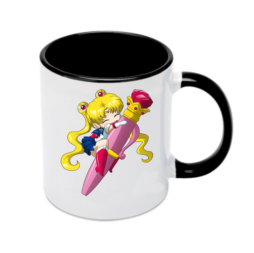（画像用） 美少女戦士セーラームーン 月野 うさぎ つきの うさぎ Sailor Moon Tsukino Usagi カラーマグカップ