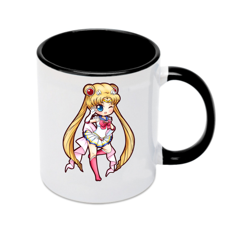 （画像用） 美少女戦士セーラームーン 月野 うさぎ つきの うさぎ Sailor Moon Tsukino Usagi カラーマグカップ