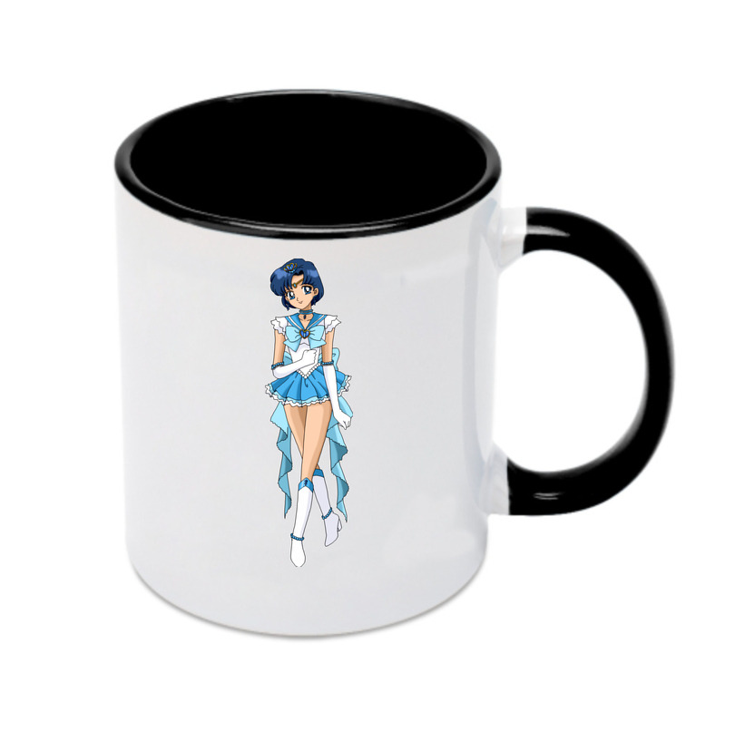 （画像用） 美少女戦士セーラームーン 水野 亜美 みずの あみ Sailor Moon Mizuno Ami カラーマグカップ