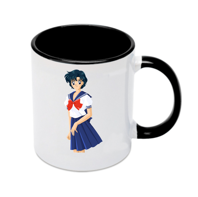 （画像用） 美少女戦士セーラームーン 水野 亜美 みずの あみ Sailor Moon Mizuno Ami カラーマグカップ