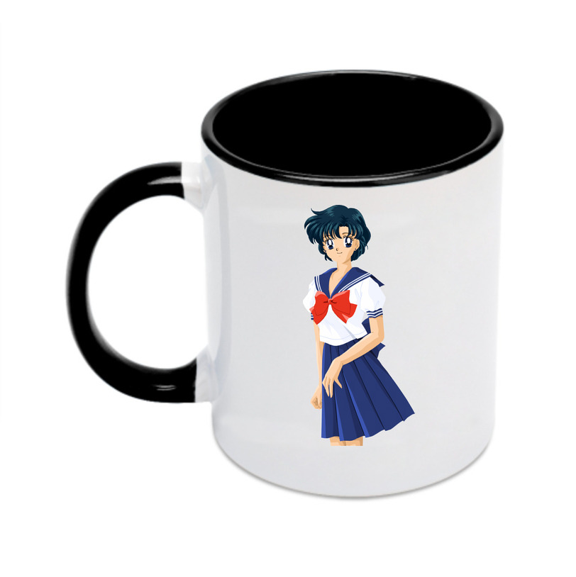 （画像用） 美少女戦士セーラームーン 水野 亜美 みずの あみ Sailor Moon Mizuno Ami カラーマグカップ