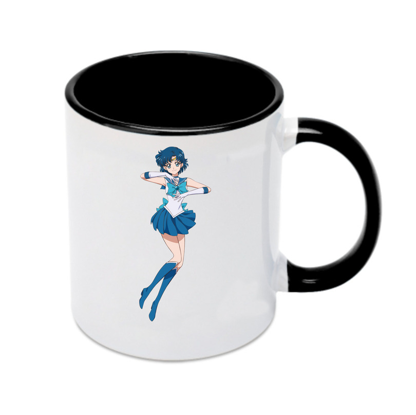 （画像用） 美少女戦士セーラームーン 水野 亜美 みずの あみ Sailor Moon Mizuno Ami カラーマグカップ