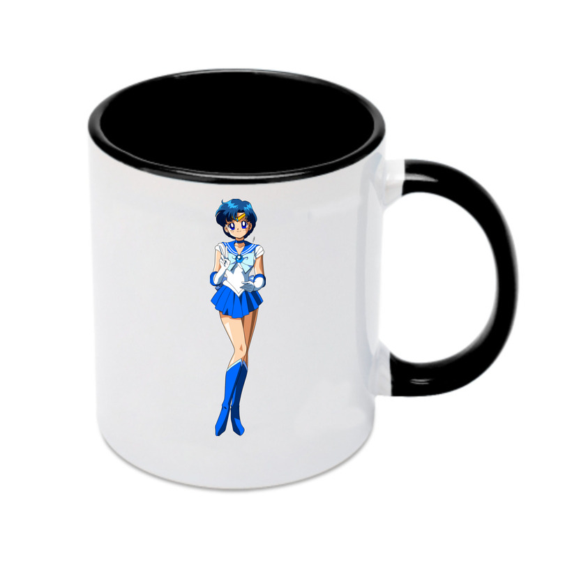 （画像用） 美少女戦士セーラームーン 水野 亜美 みずの あみ Sailor Moon Mizuno Ami カラーマグカップ
