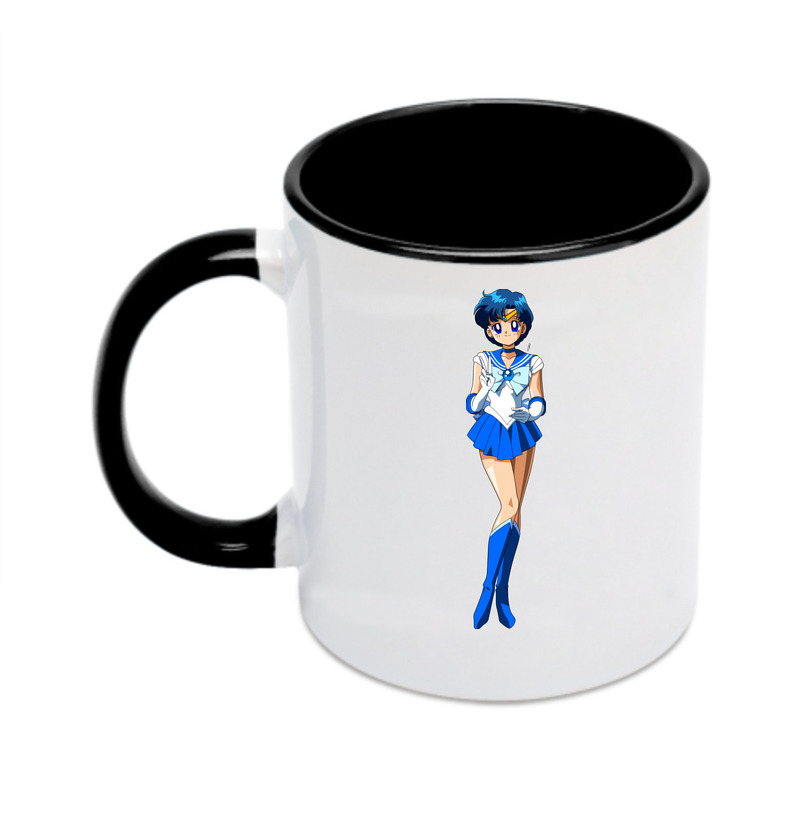 （画像用） 美少女戦士セーラームーン 水野 亜美 みずの あみ Sailor Moon Mizuno Ami カラーマグカップ