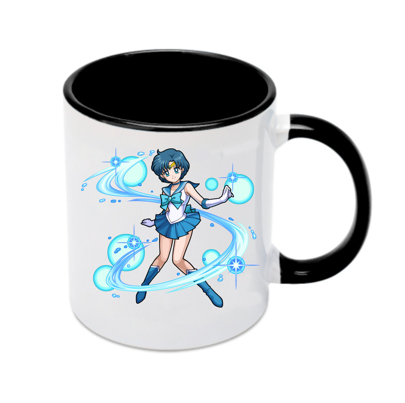 （画像用） 美少女戦士セーラームーン 水野 亜美 みずの あみ Sailor Moon Mizuno Ami カラーマグカップ