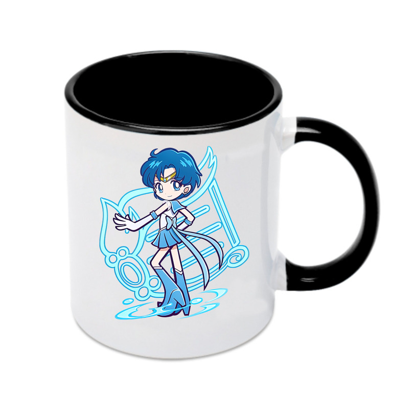 （画像用） 美少女戦士セーラームーン 水野 亜美 みずの あみ Sailor Moon Mizuno Ami カラーマグカップ
