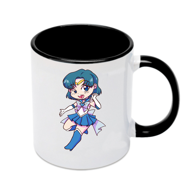 （画像用） 美少女戦士セーラームーン 水野 亜美 みずの あみ Sailor Moon Mizuno Ami カラーマグカップ