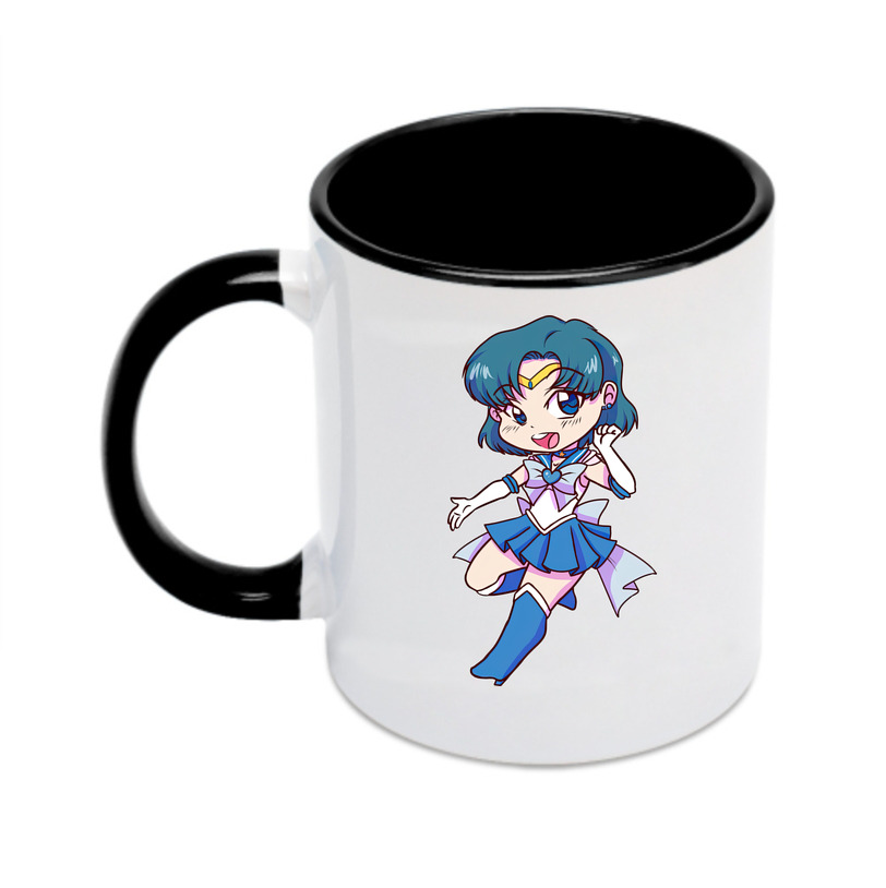 （画像用） 美少女戦士セーラームーン 水野 亜美 みずの あみ Sailor Moon Mizuno Ami カラーマグカップ