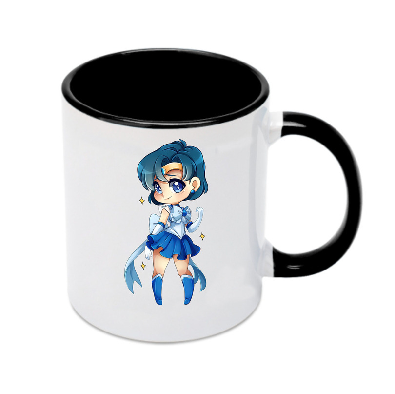 （画像用） 美少女戦士セーラームーン 水野 亜美 みずの あみ Sailor Moon Mizuno Ami カラーマグカップ