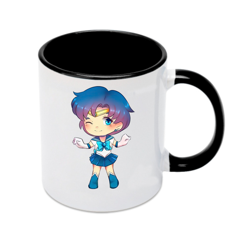 （画像用） 美少女戦士セーラームーン 水野 亜美 みずの あみ Sailor Moon Mizuno Ami カラーマグカップ